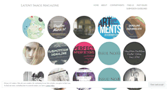 Desktop Screenshot of latentimagezine.com