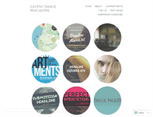 Tablet Screenshot of latentimagezine.com